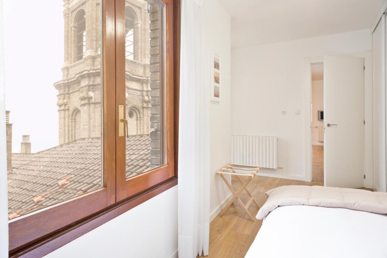 Apartamento Con Vistas En Centro Historico Zaragoza Bagian luar foto